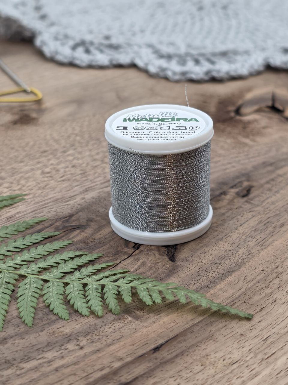 Madeira Metallized Embroidery Thread col. 320