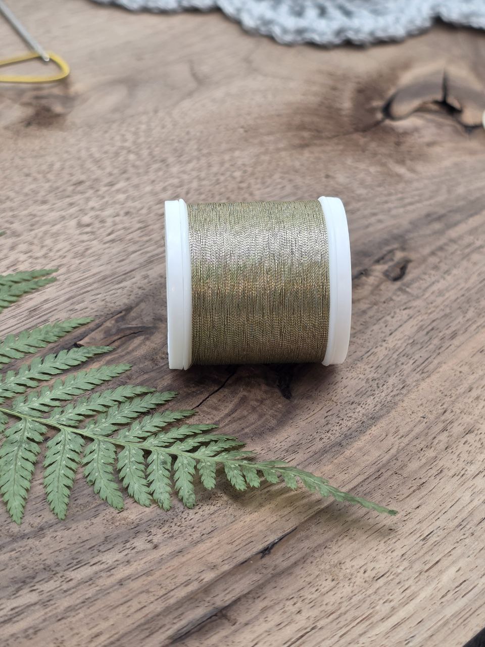 Madeira Metallized Embroidery Thread col. 322