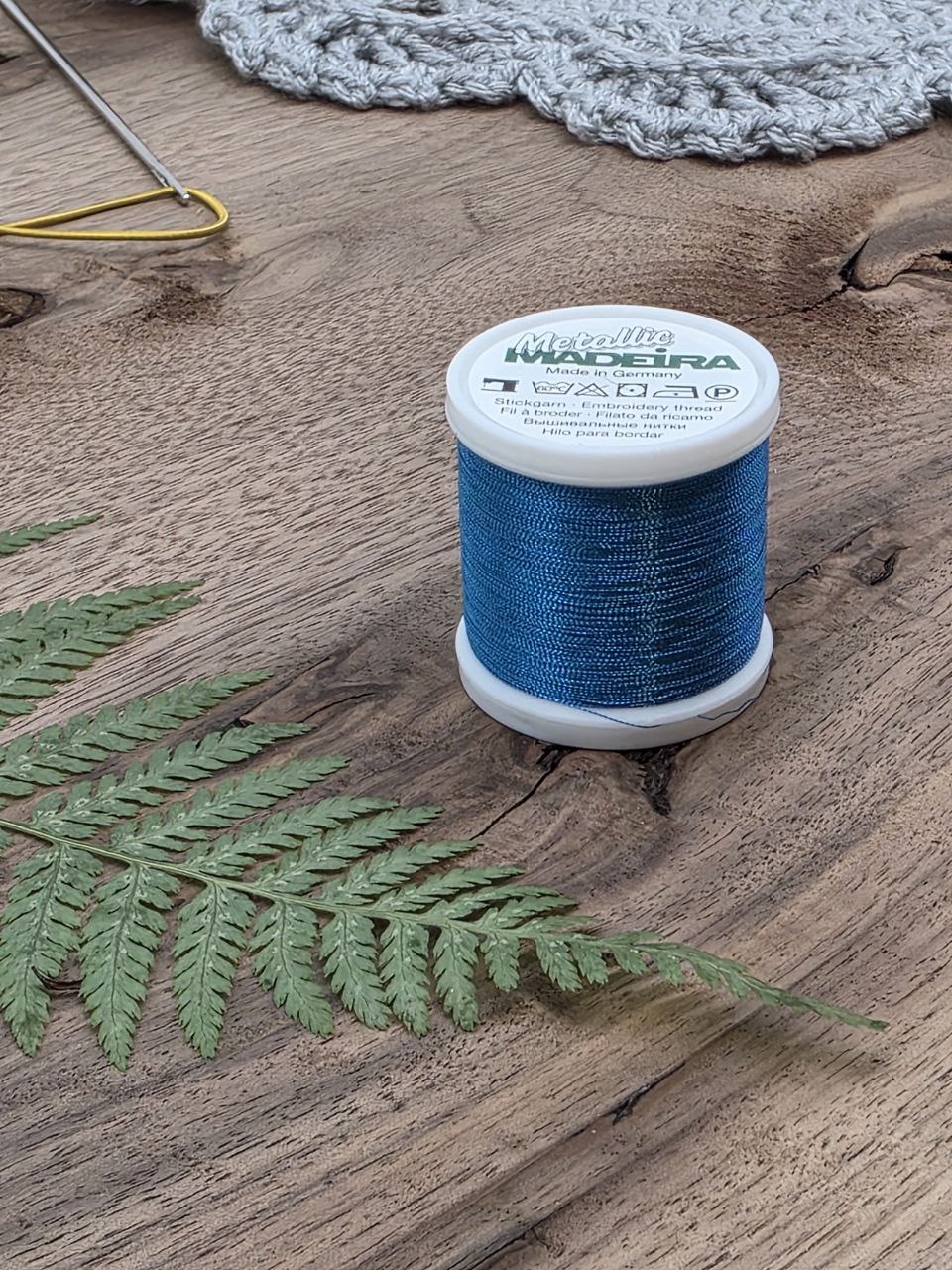 Madeira Metallized Embroidery Thread col. 365