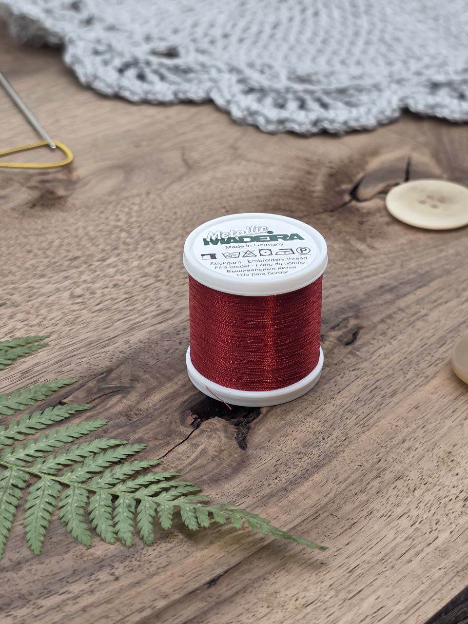 Madeira Metallized Embroidery Thread col. 315