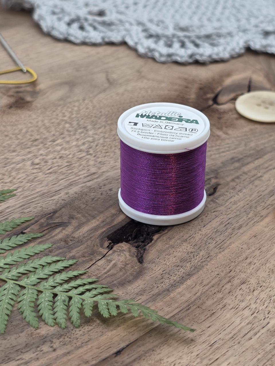 Madeira Metallized Embroidery Thread col. 311