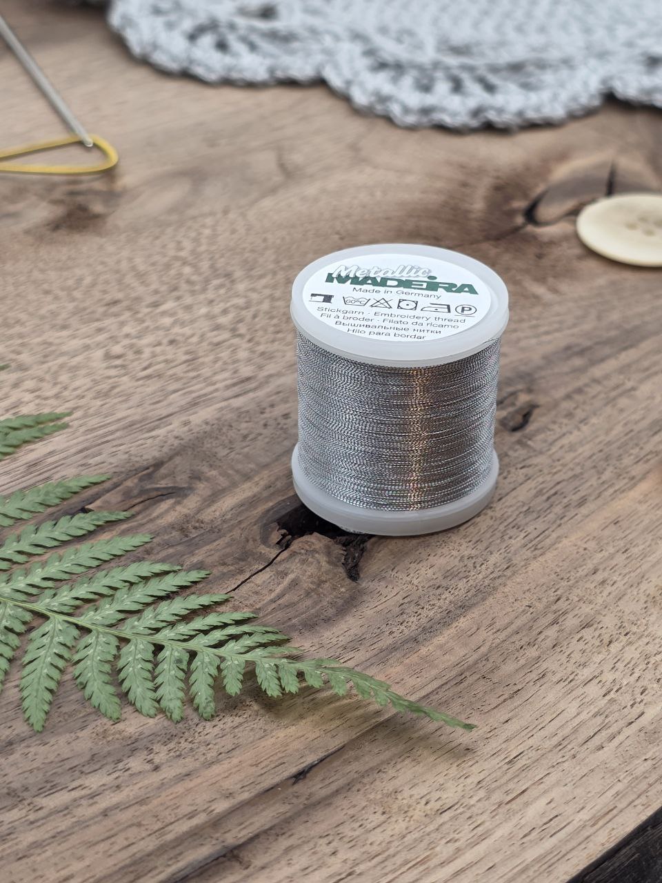 Madeira Metallized Embroidery Thread col. 342