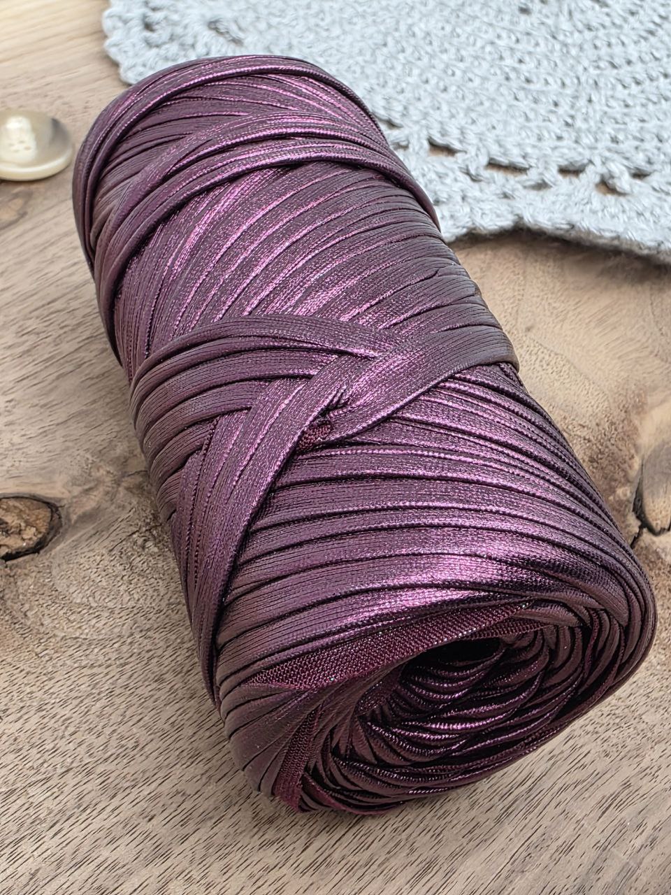 Knitted Yarn – Metallic Effect