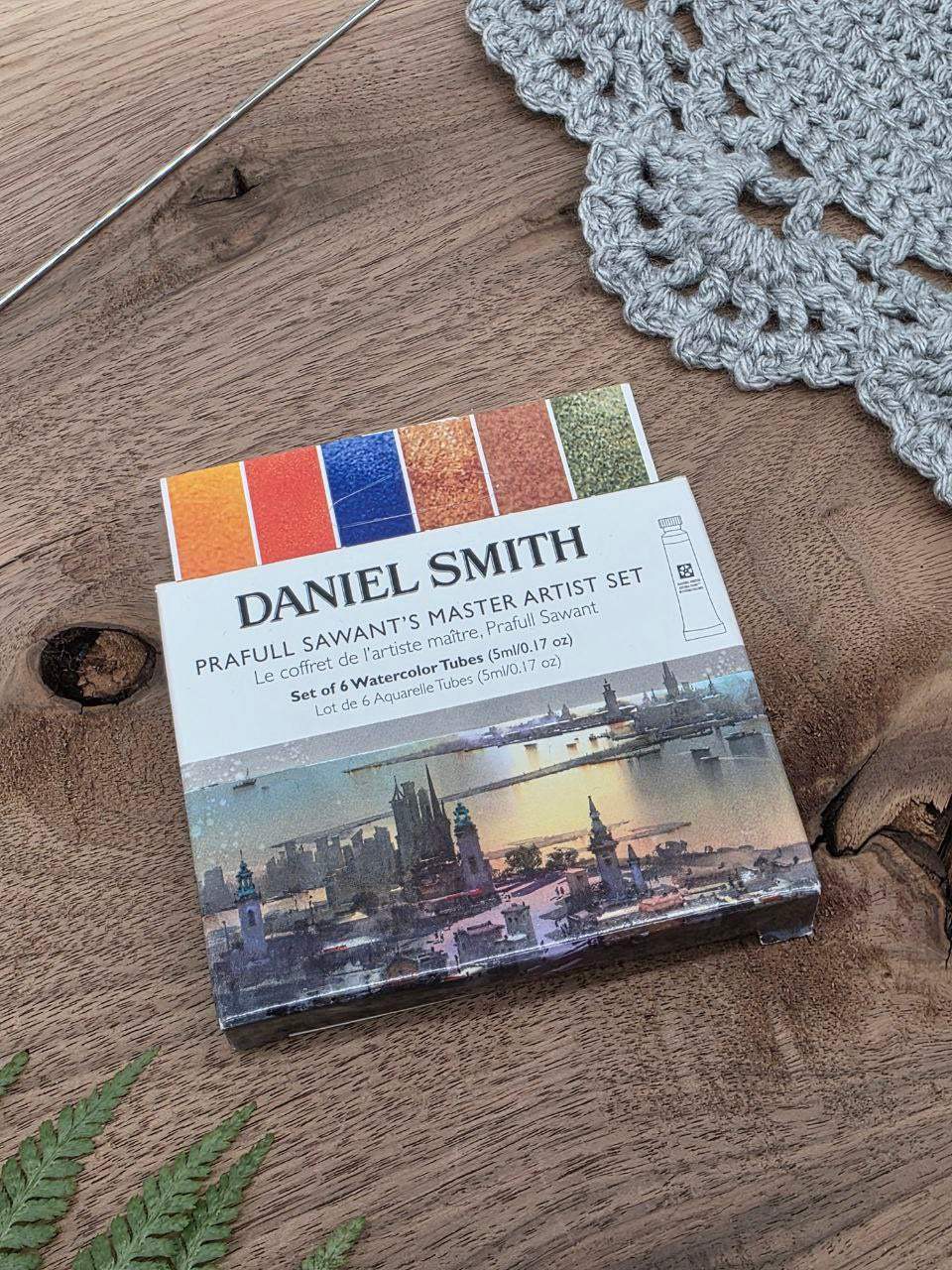 Daniel Smith Prafull Sawant’s Master Artist Set – Extra Fine Watercolor Tubes (Set of 6 × 5 ml)