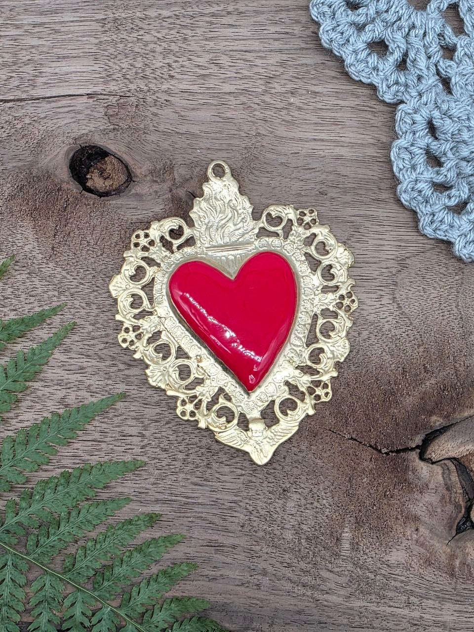 Decorative Heart Pendant