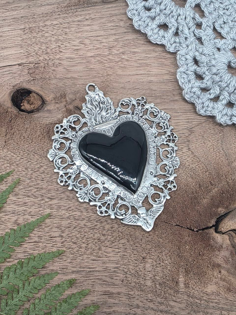 Decorative Heart Pendant