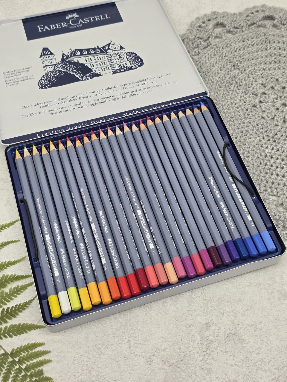 Faber-Castell — Goldfaber Aqua Watercolor Pencils Set (48 Colors)