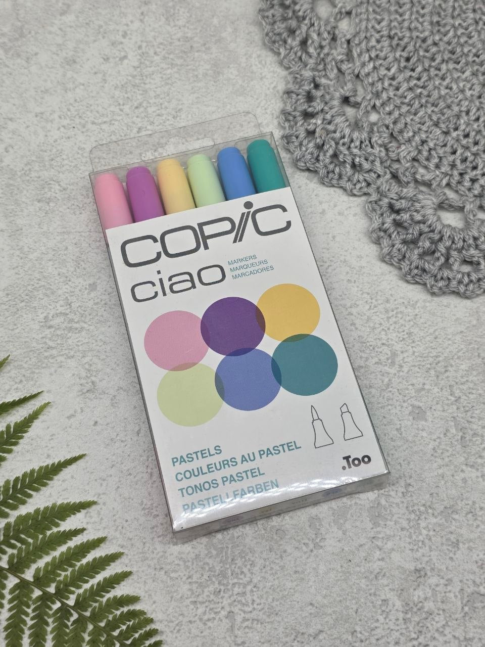 Copic Ciao Pastels Set – 6 Alcohol Markers