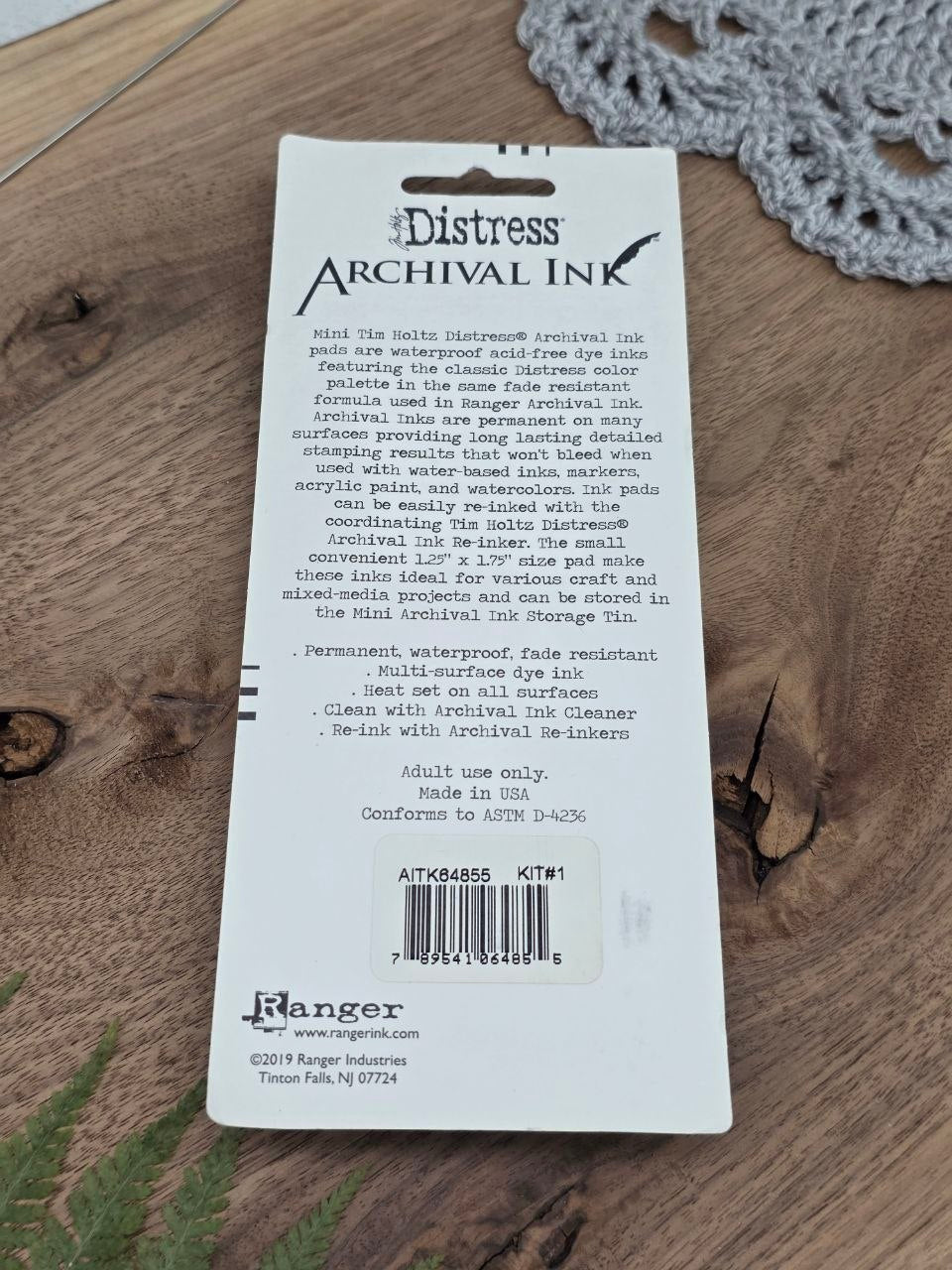 Tim Holtz Distress Archival Ink Mini Kit #1