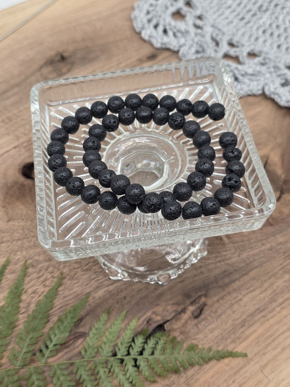 Natural Lava Beads – Volcanic Core