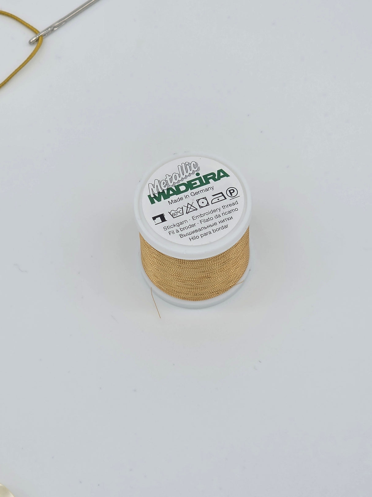 Madeira Metallized Embroidery Thread col. 321
