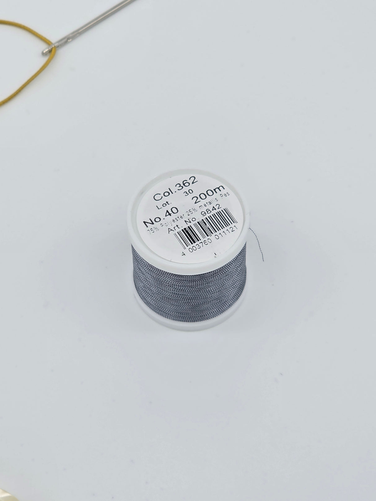 Madeira Metallized Embroidery Thread col. 362