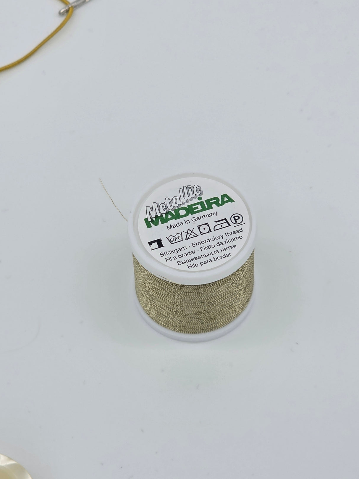 Madeira Metallized Embroidery Thread col. 322