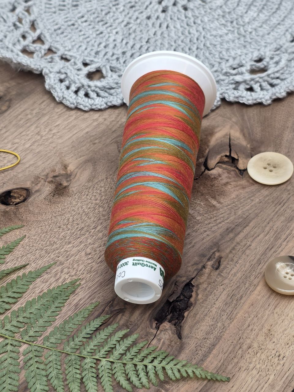 Madeira Aero Quilt Multicolor Quilting Thread col. 9600