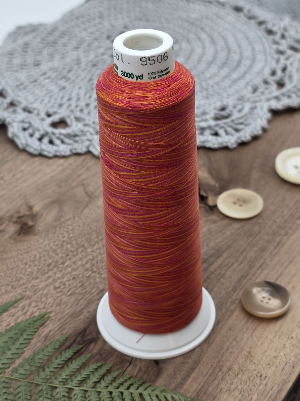 Madeira Aero Quilt Multicolor Quilting Thread col. 9506