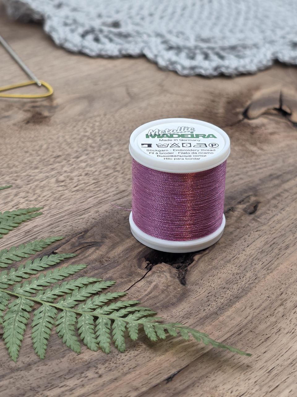 Madeira Metallized Embroidery Thread col. 313