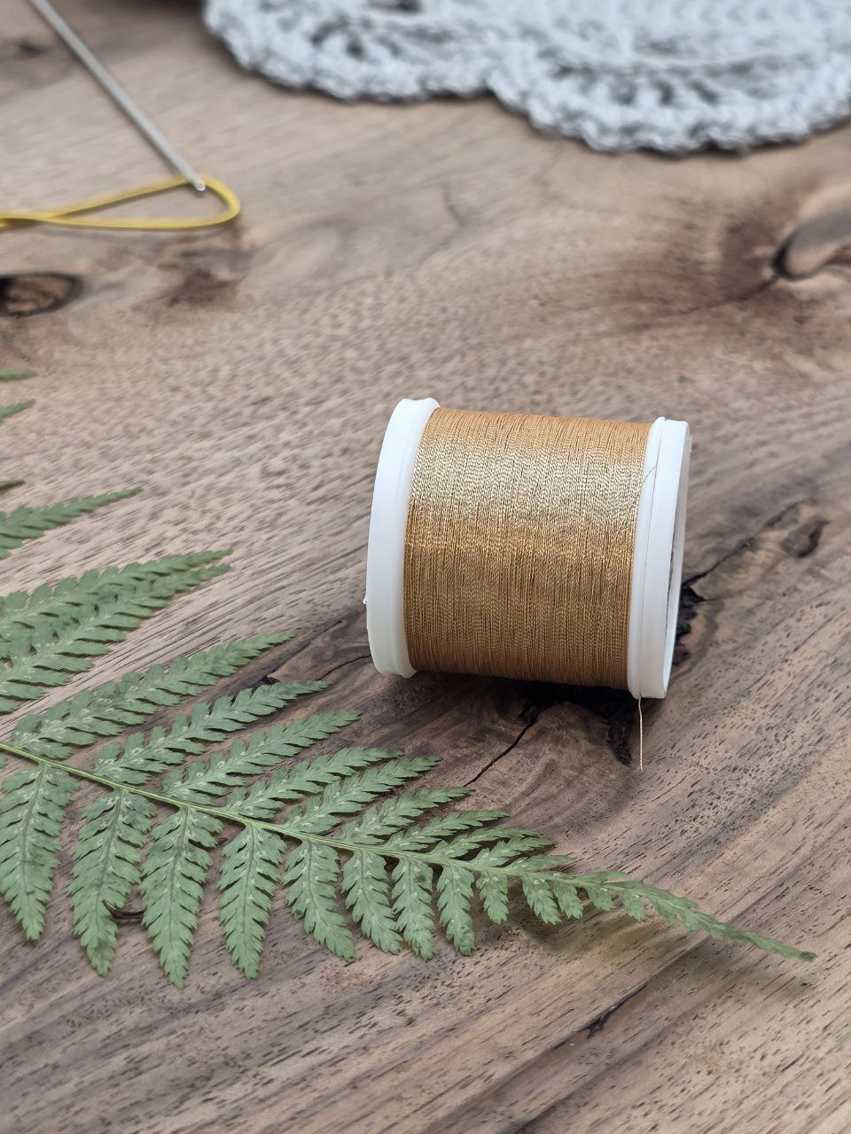 Madeira Metallized Embroidery Thread col. 321