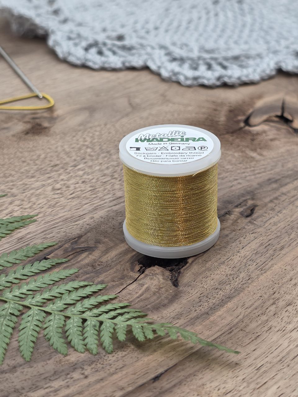 Madeira Metallized Embroidery Thread col. 324