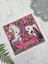 Velvet Sew-on Applique Horse