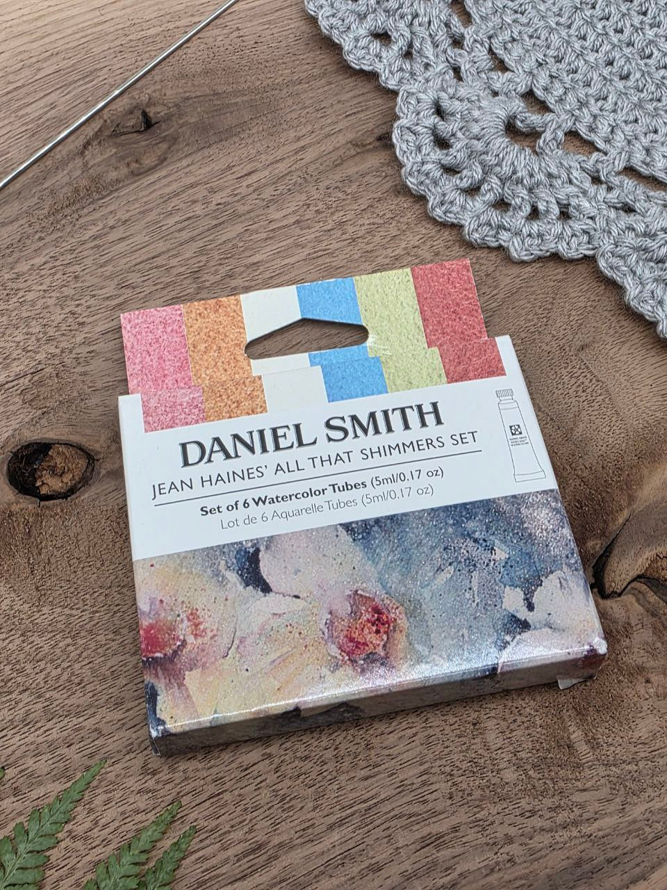 Daniel Smith Jean Haines’ All That Shimmers Set – Extra Fine Watercolor Tubes (Set of 6 × 5 ml)