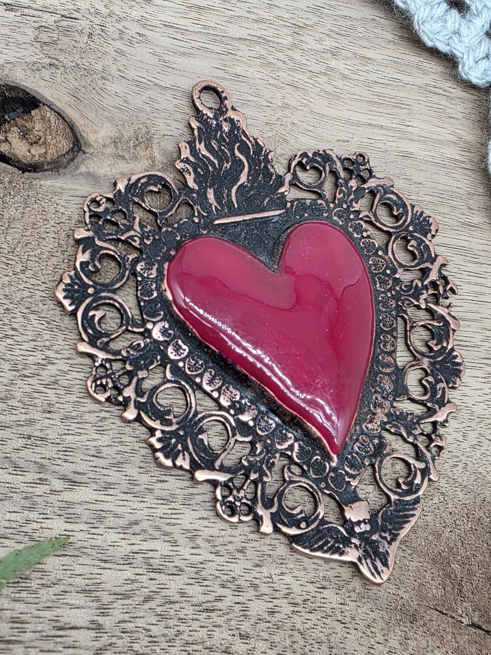 Decorative Heart Pendant