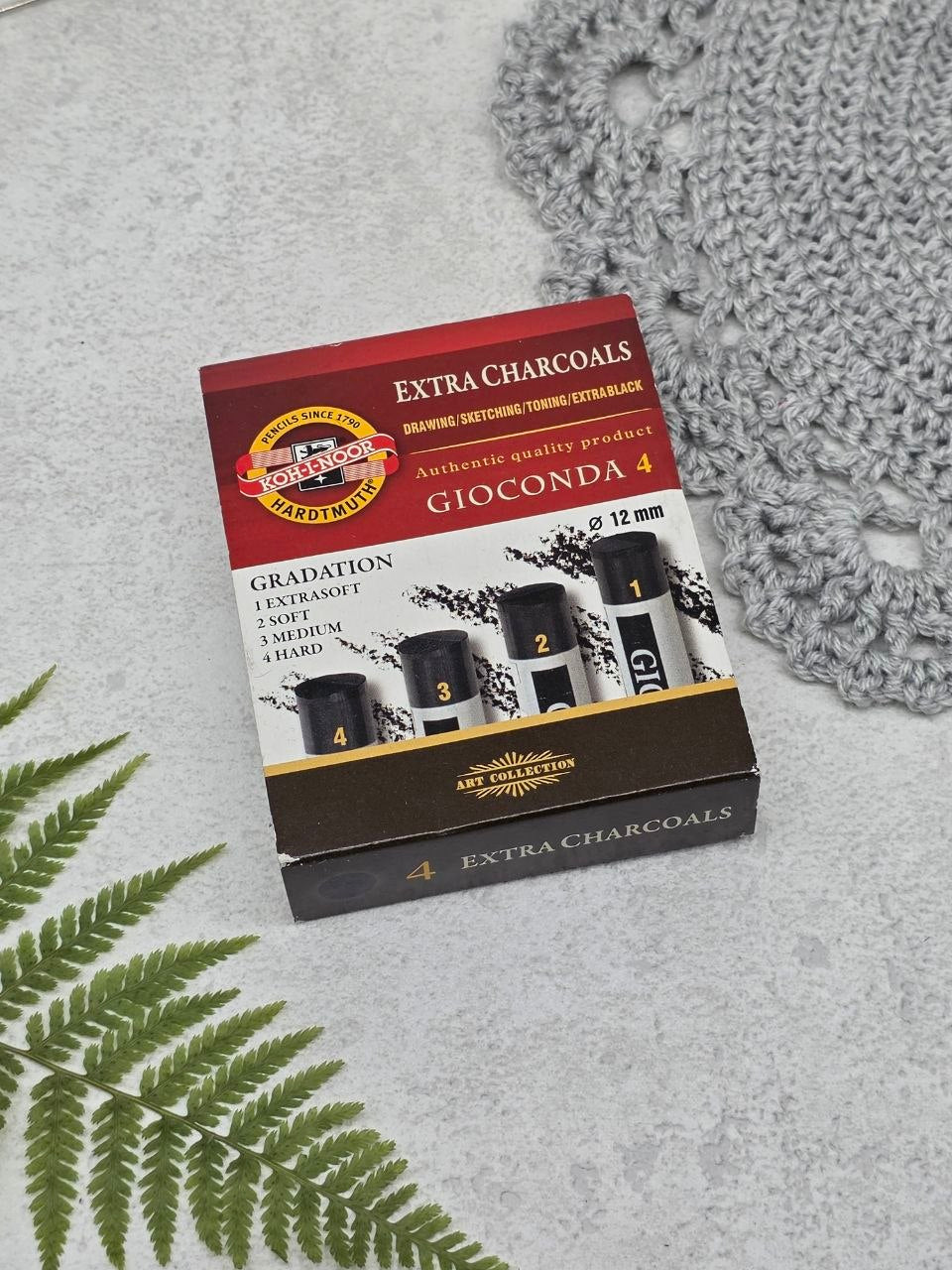 Koh-I-Noor Gioconda Extra Charcoals Set – 4 pcs