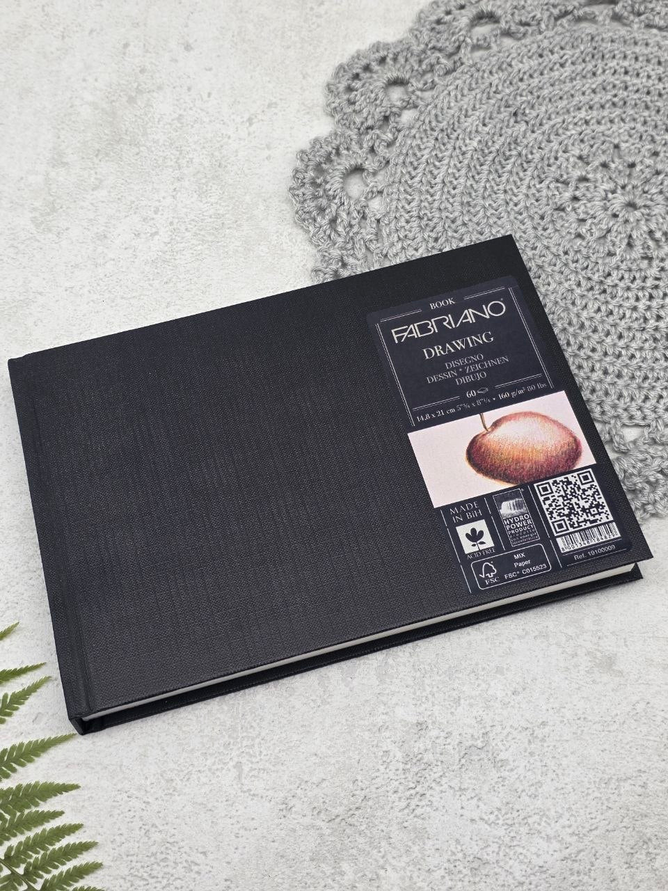 Fabriano Drawing Book – Hardcover Sketchbook 160gsm