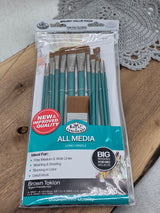 Royal & Langnickel All Media Long Handle Brush Set – 15 pcs