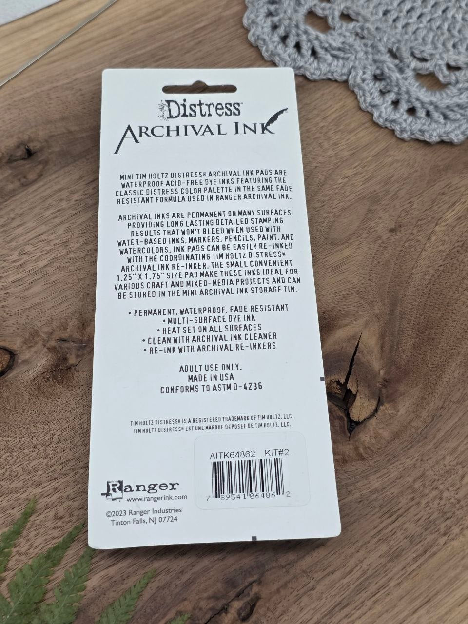 Tim Holtz Distress Archival Ink Mini Kit #2