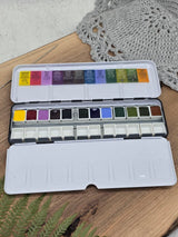 Daniel Smith Extra Fine Watercolors — Colors of Inspiration Set, 12 Half Pans