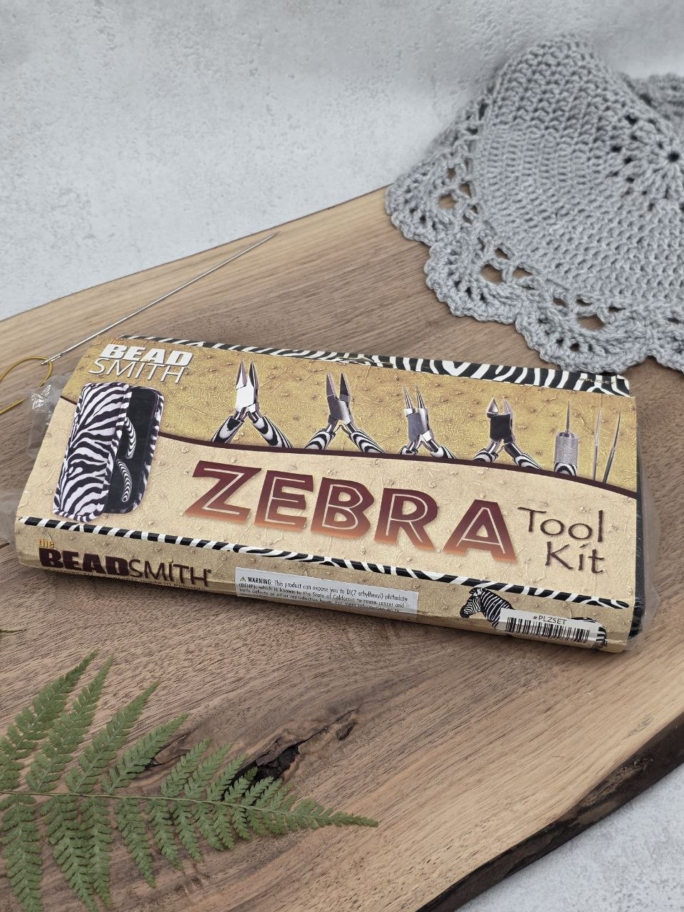 The BeadSmith® Zebra Jewellery Making Tool Kit – 7-Piece Set with Case
