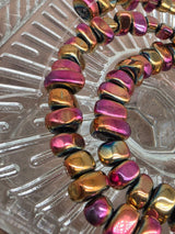 Natural Hematite Irregular Nugget Beads 10 mm - Dragonfire