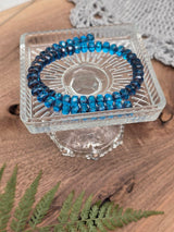 Czech Glass Faceted Rondelle Beads – Abyssal Tide