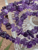 Natural Amethyst Chip Beads – Twilight Amethyst