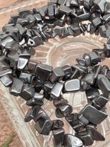 Natural Hematite Nugget Beads – Spellsteel