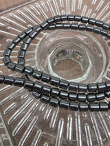 Natural Hematite Barrel Beads – Spellsteel
