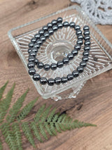 Natural Hematite Round Beads – Spellsteel