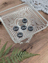Natural Hematite Donut Beads – Spellsteel