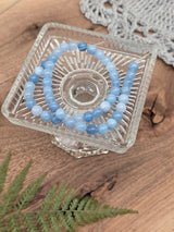 Natural Blue Quartz Round Beads 8 mm