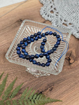 Natural Blue Tiger Eye Beads 8 mm