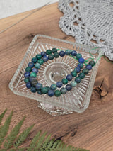 Natural Azurite Malachite Beads 8 mm