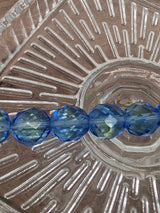 Czech Faceted Glass Beads Crystal Bronze | 10 × 10 mm
