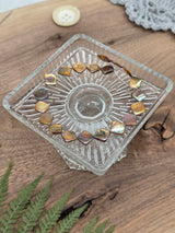 Natural Sea Mother of Pearl Beads – Organic Freeform Shell – Light Brown AB – 20 pcs