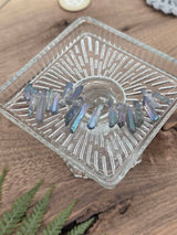 Titanium Coated Quartz Crystal Points – Moonveil – 13–42 mm – 16 pcs