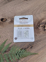 Basic Elements Silver-Plated Crimp Tubes & Crimp Covers Set – 48 pcs