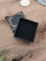 Starlit Ritual Gift Box | Black & Gold | 5 × 5 × 3 cm