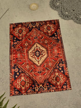Velvet Persian Rug Appliqué Patch 26.5 × 17.5 cm