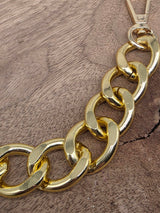 21 cm Decorative Chain with Oversized Oval Links & Lobster Clasps