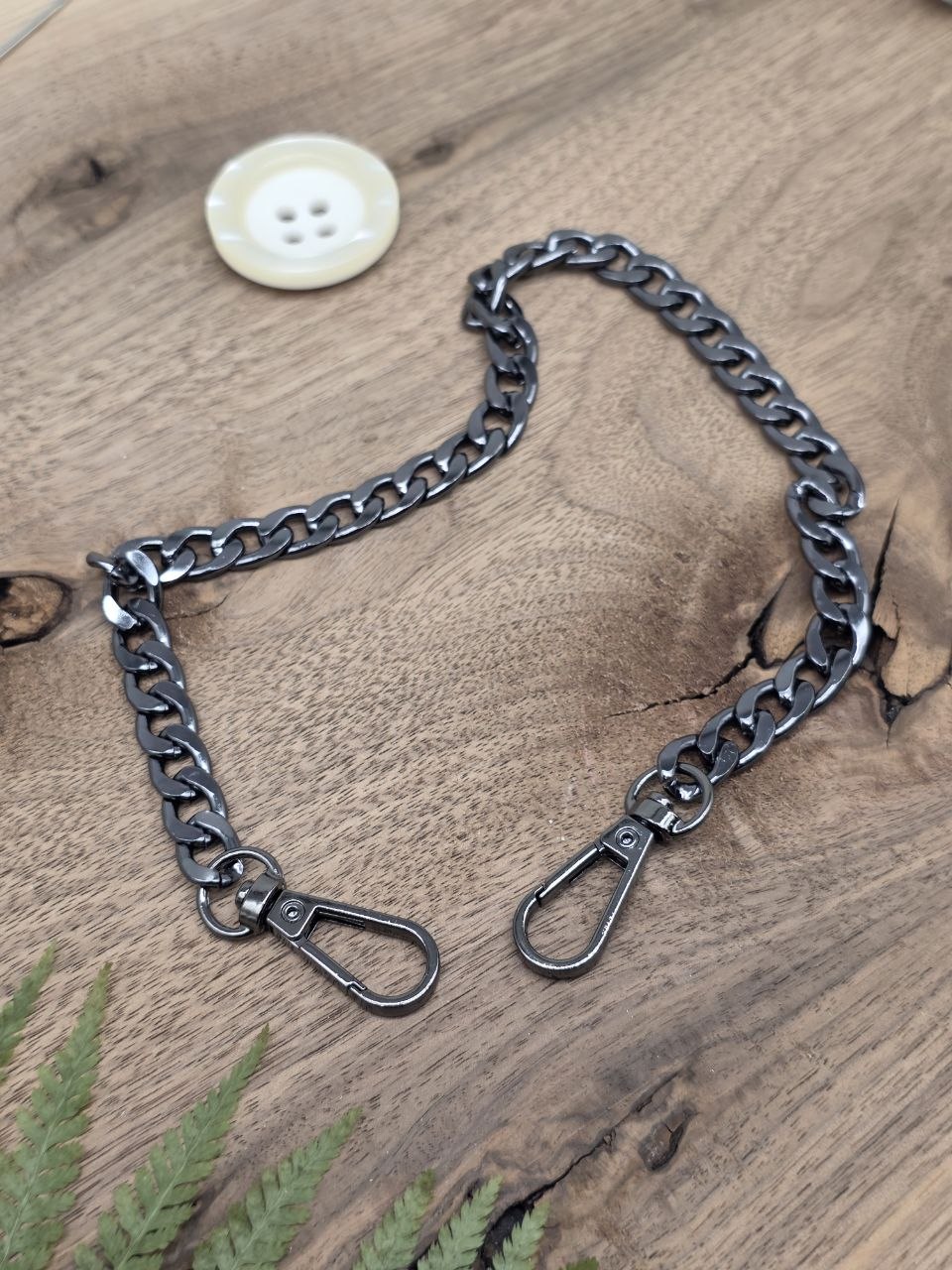 Chain Handle for Bags – Gunmetal