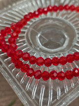 Phoenix Flame – Faceted Glass Beads 6 mm (60 pcs)